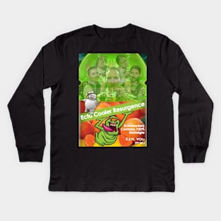 Ecto Cooler Resurgence Poster - Style E Kids Long Sleeve T-Shirt